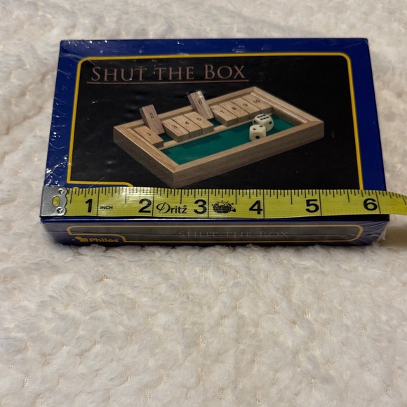 🆕 Philos Shut The Box Dice Game – Wooden Family Classic 🎲 - Picture 3 of 5